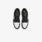 NİKE Jordan Air 1 Low Erkek Siyah Spor Ayakkabı - 4