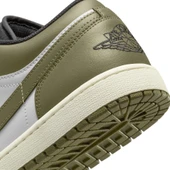 NİKE Jordan Air 1 Low Erkek Siyah Spor Ayakkabı - 3