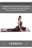 Özel Konfor Modeli Çift Taraflı Kaymaz Silinebilir Antibakteriyel Yoga Meditasyon Minderi 6,5mm Mat - 6