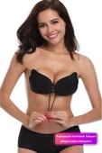 Özel Üretim Kaymaz Dikişsiz Göğüs Dikleştirici Dolgun Gösteren Toparlayıcı Askısız Yapışkanlı Sütyen - 1