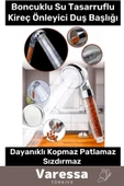 Yeni Nesil Özel Zeolid Taşlı Yüksek Emisyon Güçlü Boncuklu Su Tasarruflu Kireç Önleyici Duş Başlığı - 1