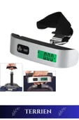 Premium Seyahat Bavul Ağırlık Tartı Dijital Lcd Ekran Çok Amaçlı Taşınabilir Bagaj Tartısı Max 50 Kg - 2