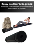 Taşıma Askılı Su Geçirmez Konforlu Kalın Rahat Çift Taraflı Kamp Zemin Çadır Uyku Matı Yer Minderi - 5