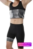 Seri Terleme Hızlandırıcı Rahat Şık Destekleyici Termal Sauna Şort Atlet Takım - 1