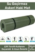 Özel Su Geçirmez 182x60cm Hafif Pratik Dayanıklı Isı Yalıtım 12mm Kalınlık Köpük Askeri Haki Mat - 1