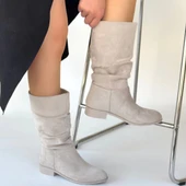 Plod Bej Süet Çizme thumbnail 4