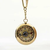 pilelistore Pirinç Pusula Anahtarlık thumbnail 2