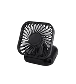 pilelistore El Fanı Mini Masaüstü Ve Boyun Askılı Fan Portatif Şarjlı 3 Kademeli Vantilatör Soğutucu - 5