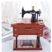 pilelistore Dikiş Makinesi Tasarımlı Müzik Kutusu - 2