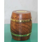 pilelistore Pirinç Fıçı Kumbara - 1