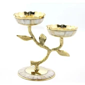 pilelistore Pirinç Sedefli 2'Li Şamdan - 2