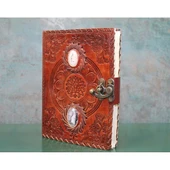 pilelistore Taşlı Deri Defter thumbnail 2