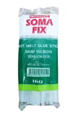 Somafix 1 kg 11.3x300 Mm Kalın Mum Silikon Çubuk Sıcak Şeffaf thumbnail 2