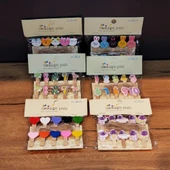 pilelistore Ahşap Notluk İpli Mandal - 3