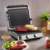 Schafer Profi Toast Tost ve Izgara Makinesi-Inox - 1
