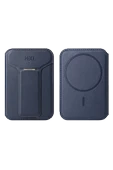 HS-021 Stant Özellikli Magsafe Kartlık - Lacivert - 1