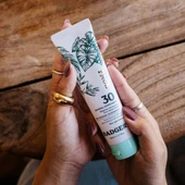 Badger Organik Yüz Güneş Kremi - SPF 30 - Mavi Işık Korumalı - Doğal Mat Bitiş - Mineral Filtre - 50 ml thumbnail 4