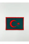 Atolye Luxora Türk Bayragı Desenli Yelek ve Ceket ,Sirt Patch, Yama - 1