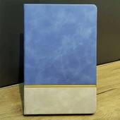 pilelistore Desenli Gri Deri Defter thumbnail 1