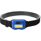 pilelistore Mini Pilli COB LED 3 Mod Su Geçirmez Kafa Feneri Lambası thumbnail 1