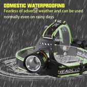 Yüksek Performanslı 30W Şarj Edilebilir LED Kafa Lambası - 2