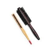 pilelistore 408 Ve 690 Profesyonel Yanmaz Set Topuz Saç Fırçası-2'li - 1