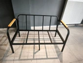 Serdemdizayn SERDEM-(ECO)-2-2- METALBAHÇE BALKON TAKIMI MOBİLYA GRUBU  (KREM) - 3