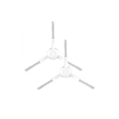 Xiaomi E10 Robot Süpürge Uyumlu 2 adet yan Fırça Beyaz thumbnail 1