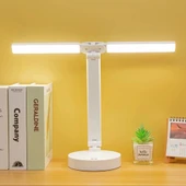 pilelistore Şarjlı Dokunmatik 3 Renk 40 Led Çalışma Okuma Işığı Gece Lambası - 1