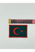 Atolye Luxora Türk Bayragı Desenli Yelek ve Ceket ,Sirt Patch, Yama - 2