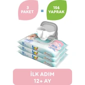 Uni Baby İlk Adım Islak Mendil 3Lu (12+ Ay) thumbnail 1