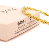 Altın Kaplama İmitasyon Hint Model Burma Bilezik BLZ-3127 thumbnail 4