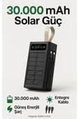 Solar 30.000 Mah 20W Güneş Enerjili Powerbank Usb Çıkışlı Mikro Tycp - 3
