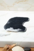 Vantuzlu Sırt ve Ayak Duş Matı, Banyo Duş Küvet İçi Kaymaz Tabanlı Ovma Yıkama Temizleme Matı thumbnail 5