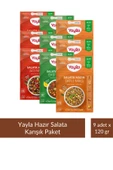 Yayla Salata Miks Karışık Paket 2 - 120 gr x 9 Adet - 1