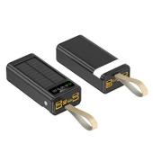 Solar 30.000 Mah 20W Güneş Enerjili Powerbank Usb Çıkışlı Mikro Tycp - 1