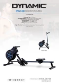 Dynamic RW100 Hava Dirençli Manyetik Kondisyon Küreği Sessiz Çalışır Katlanabilir - 6