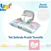 Uni Baby İlk Adım Islak Mendil 3Lu (12+ Ay) thumbnail 5