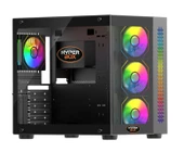 HYPER SÜPER HİPER OYUNCU KASA XEON 3.40 GHZ İŞLEMCİ 32 GB RAM 4 GB EKRAN KARTI 480 GB SSD RGB IŞIKLI KASA - 1