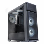 Zalman N5 OF USB 3.2 LED ATX Mid Tower Siyah Kasa thumbnail 1