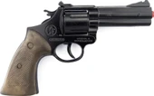 Gonher Revolver 12 li Siyah Mantar Koleksiyon Polis Tabancası - 2