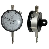 Mekanik Analog İbreli Kulaklı Komparatör Saati 0.1 mm-10 mm Mekanik Kadranlı Çevrimli Ölçüm Ayaksız thumbnail 2