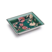 Pozzi Milano Living Porselen Dekoratif Tabak 19,5 x 15,5 cm - 2