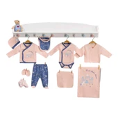 Kız Bebek Somon 10'lu Zıbın Takım 0-3 Ay thumbnail 1