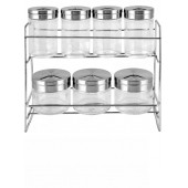 Karaca Steel 8 Parça Cam Baharat Takımı - 1