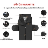 2’si 1 Arada Omuz Seyahat Çantası ve Elbise Çantası Katlanabilir, Ayakkabı Çantası, Çok Amaçlı Çanta - 6