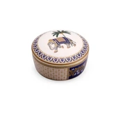 Pozzi Milano Living Porselen Kapaklı Kutu 10 x 5,5 cm thumbnail 1