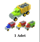 Nostaljik Tüp Kamyonu Tüp Taşıyan Oyuncak Kamyon - 1