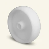 Beyaz Poliamid Yedek Teker 4’lü Set 100x35 mm Dayanıklı Endüstriyel Sanayi Tipi Tekerlek thumbnail 4