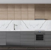 Shiny 60cmx30 Cm 1 Adet Parlak Beyaz Mermer Desenli Yapışkanlı Duvar Paneli Kağıdı Banyo Wc Döşeme - 4